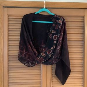 One-of-a-Kind Hand Painted Wrap